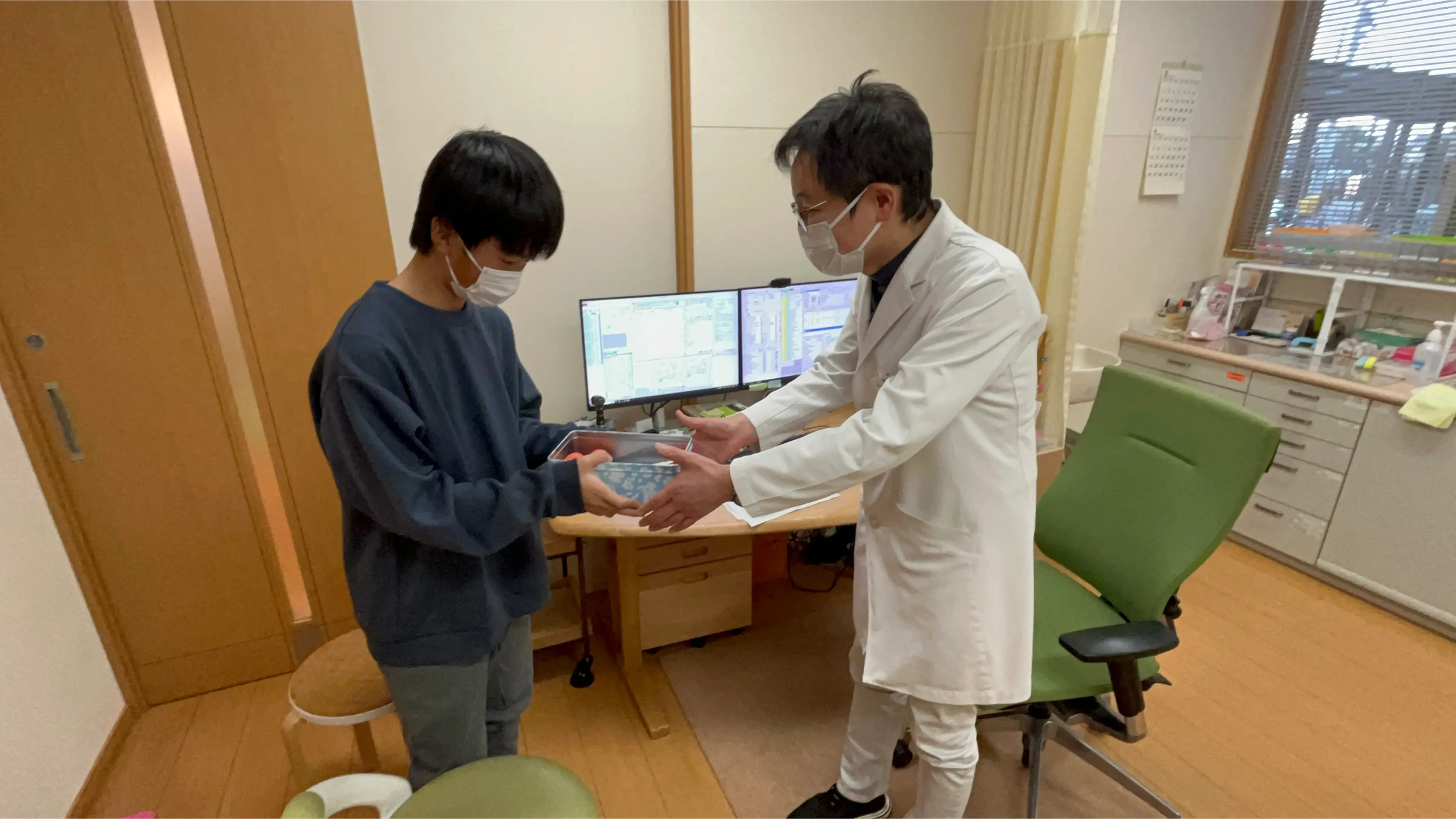 メンターとの1on1サポートの場面